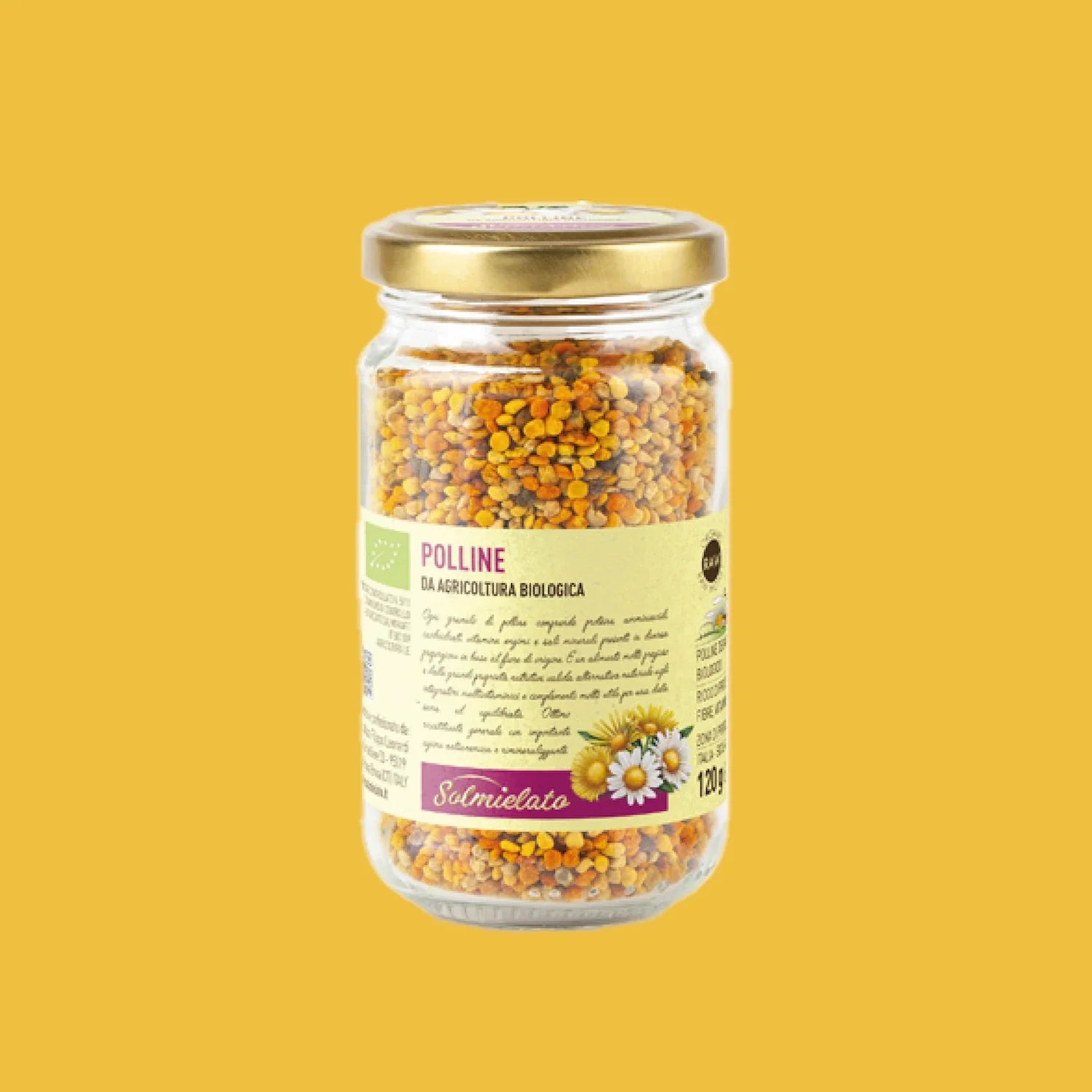 Polline biologico Solmielato in piccole pallottole