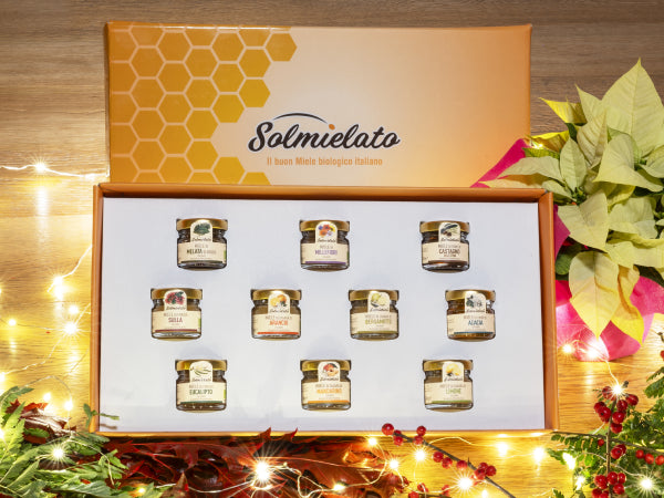 Box Miele 10 Assaggi da 30g - Idea Regalo