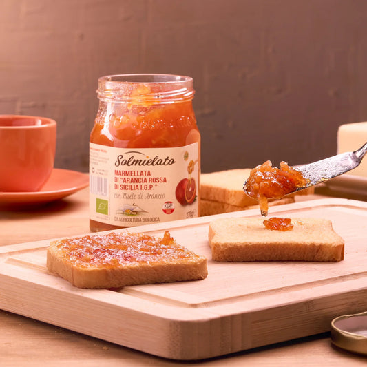 Marmellata Bio di Arancia Rossa di Sicilia IGP - 270g