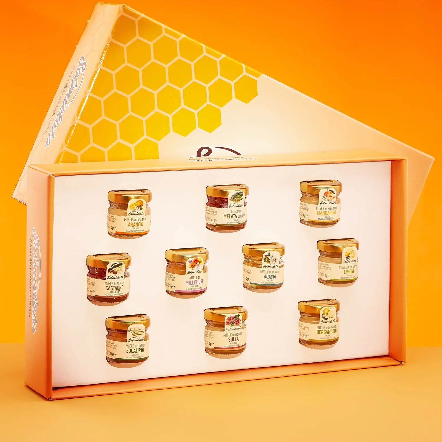 Box regalo Solmielato con mieli e marmellate artigianali 