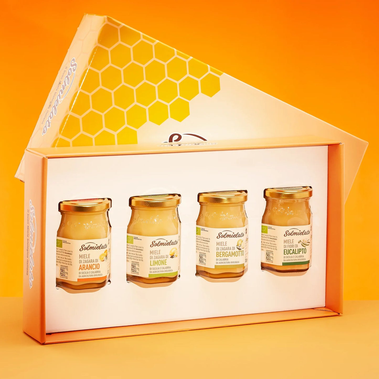 Box Dolce Inverno Solmielato con 4 mieli da 300g