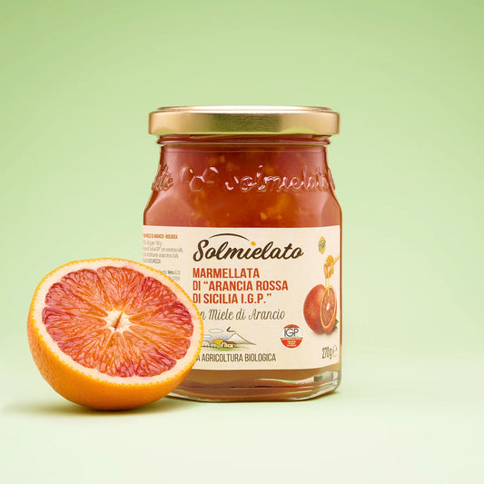 Marmellata Bio di Arancia Rossa di Sicilia IGP - 270g