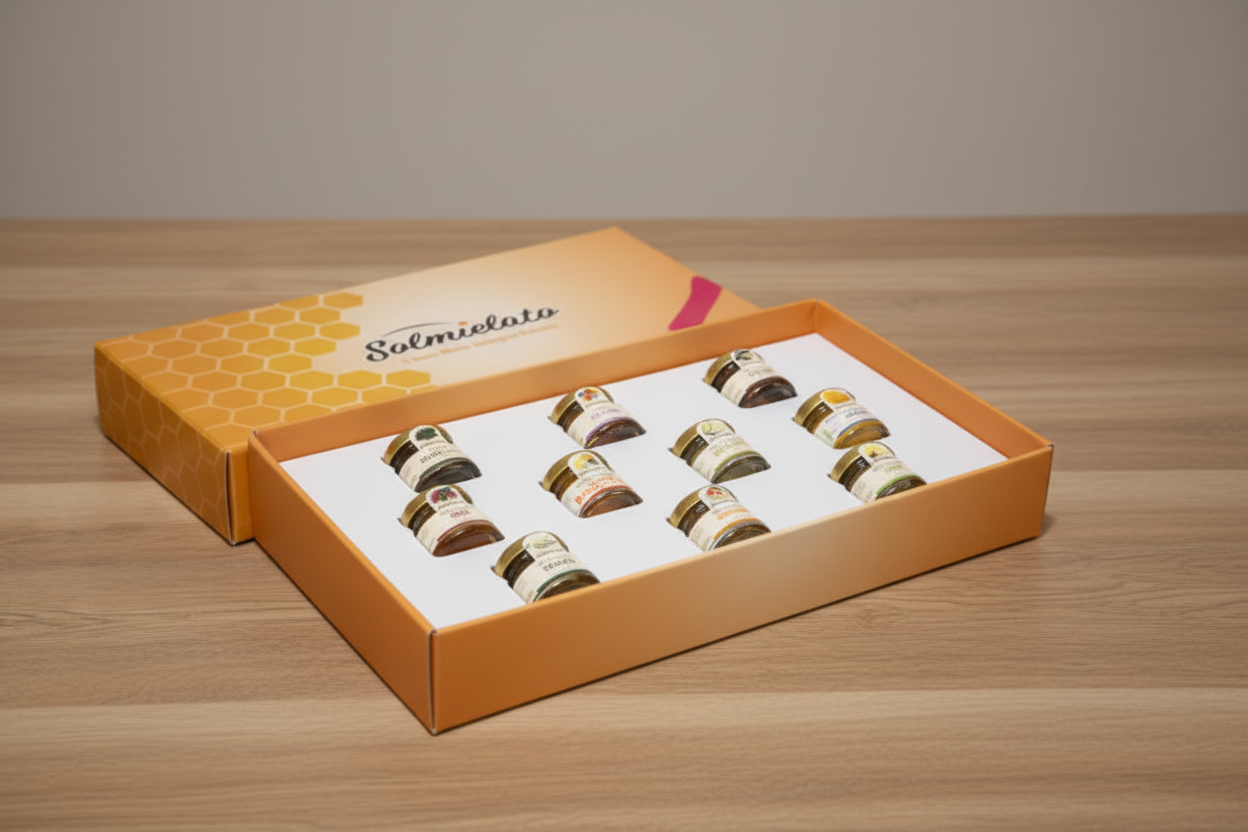 Box Miele 10 Assaggi da 30g - Idea Regalo