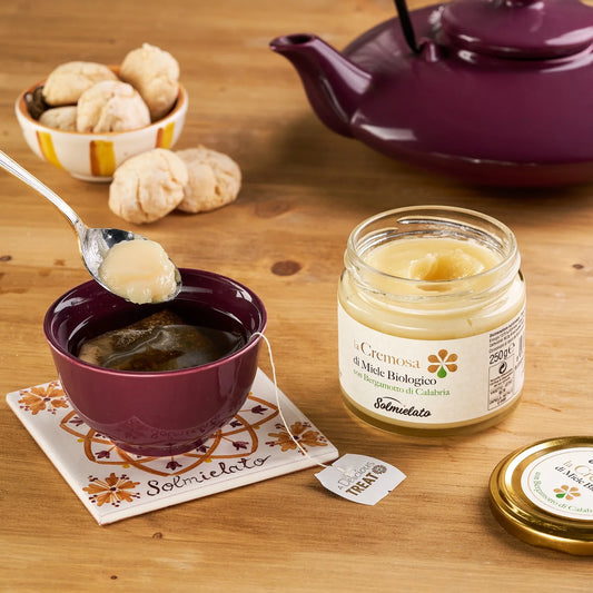 Cremosa di Miele con Bergamotto di Calabria - 250g