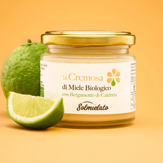 Cremosa di Miele con Bergamotto di Calabria - 250g