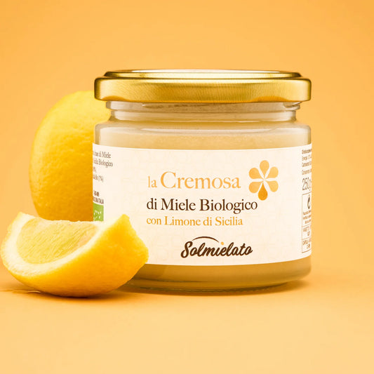 Cremosa di Miele con Limone di Sicilia - 250g