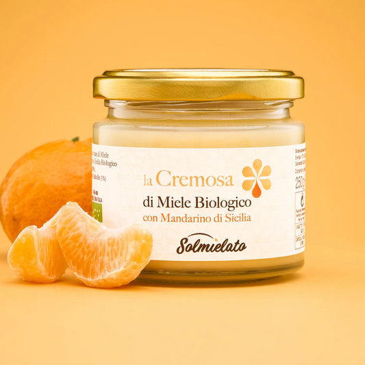 Cremosa di Miele con Mandarino di Sicilia - 250g