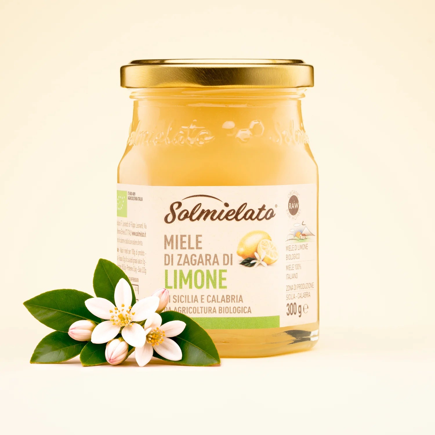 barattolo di miele di limone da 300g