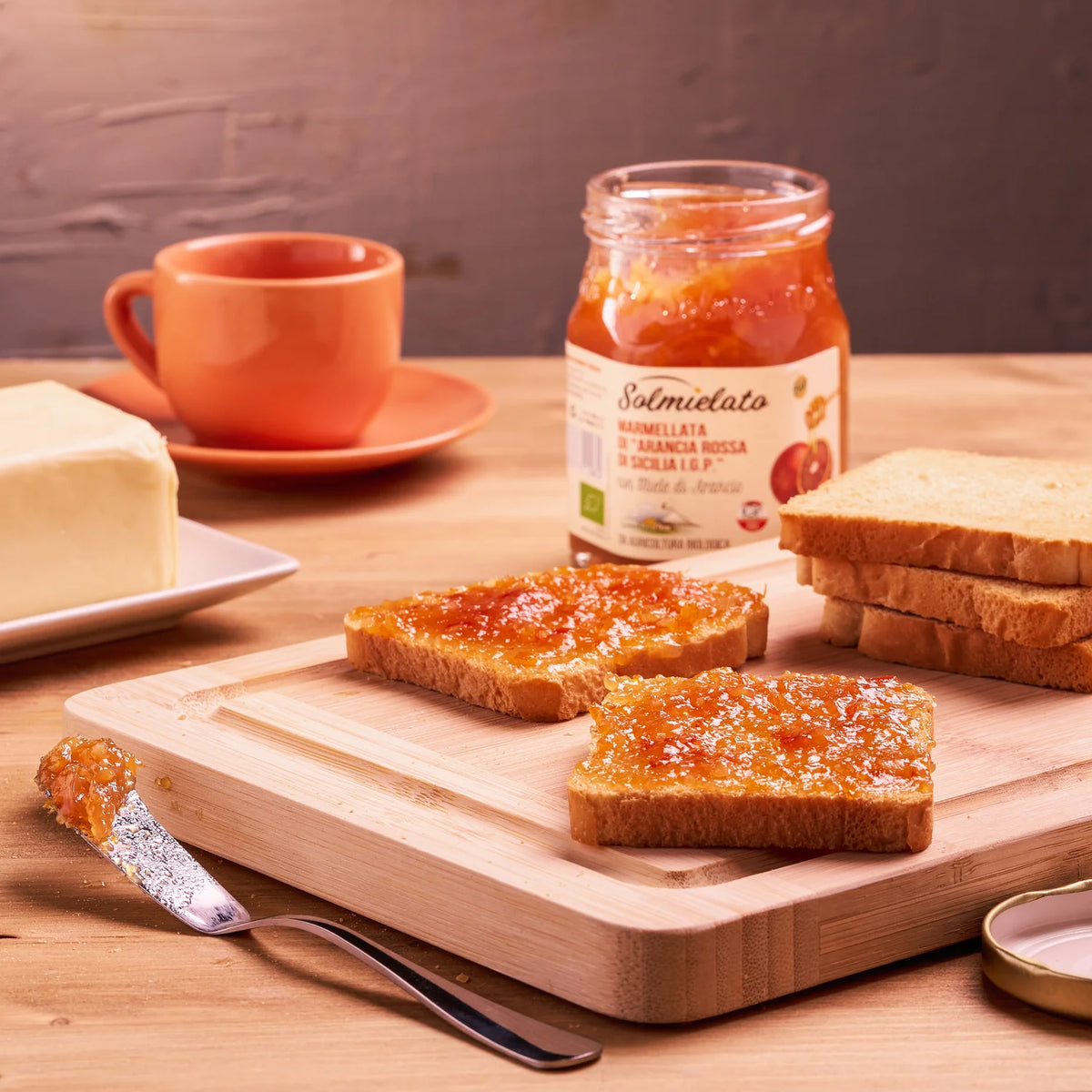 Marmellata Bio di Arancia Rossa di Sicilia IGP - 270g